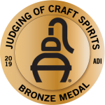 2019 Judging of Craft Spirits Medal 4bronze