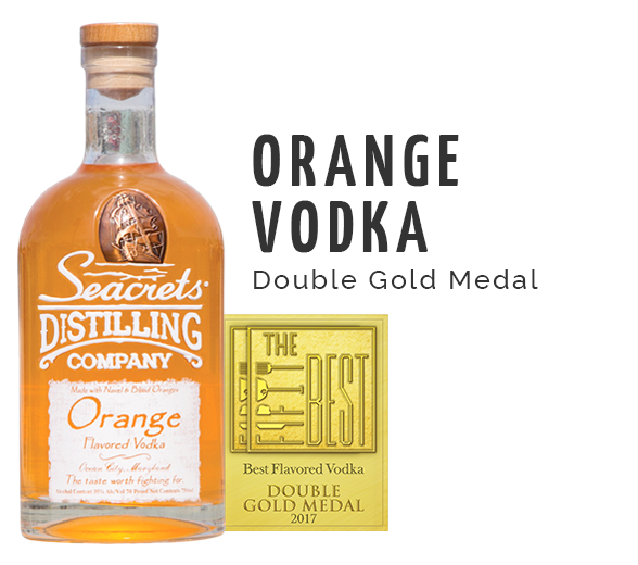 Orange Vodka Award - Double Gold Medal