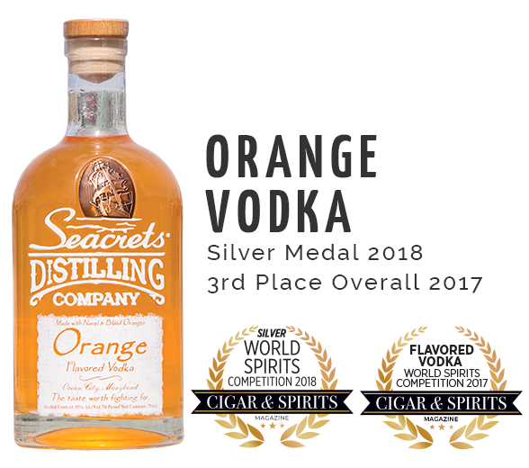 Orange Vodka C&S Award - Bronze Medal 2018