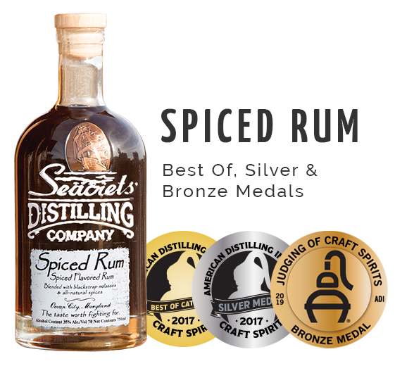 Spiced Rum - Best of Silver and Bronze Medal
