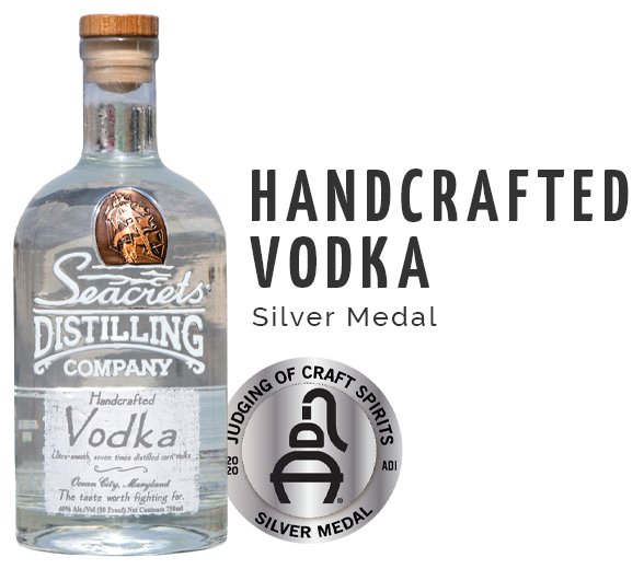 Handcrafted Vodka - Silver Medal